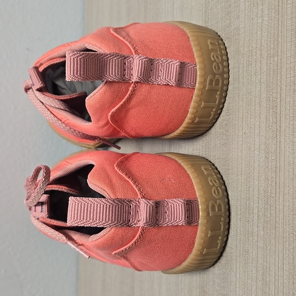 [NEW] L.L. Bean Women's Eco Woods Lace-Up Sneakers With Bubble Gum Sole Size 11 - Picture 4 of 14